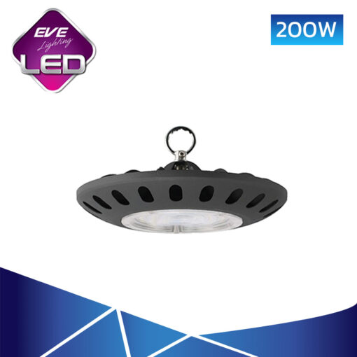โคมไฮเบย์ LED 200W EVE SMD UFO